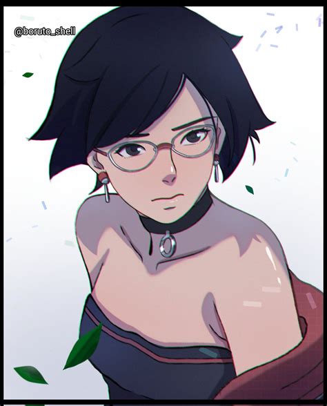 sarada naked|Sarada